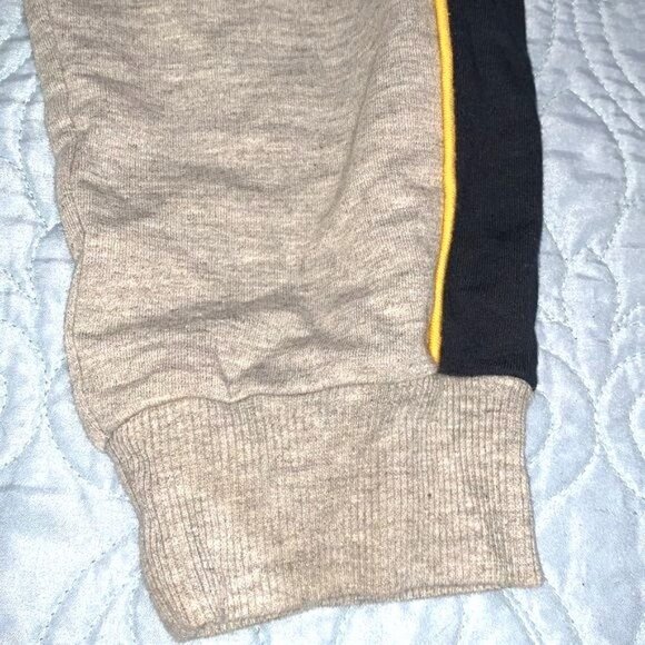 Lacoste Mens Grey Sweatpants With Logo & Side Stripe - Picture 5 of 9